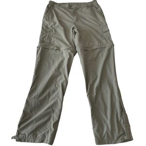 EUC Columbia Titanium Athletic Convertible Olive Green Pants